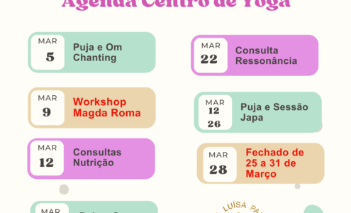 Agenda de Março 2024